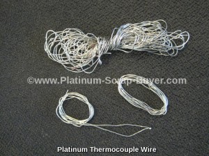 platinum thermocouple wire